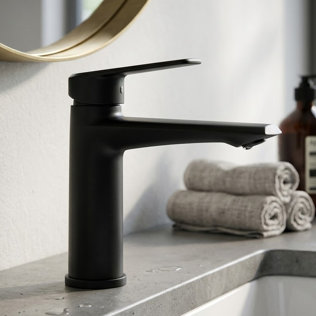 Zinc Basin Mixer