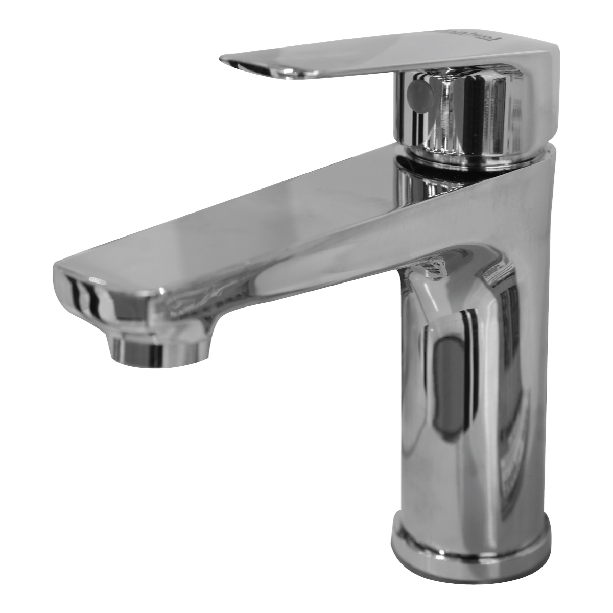 Brass Modern Basin Mixer Chrome