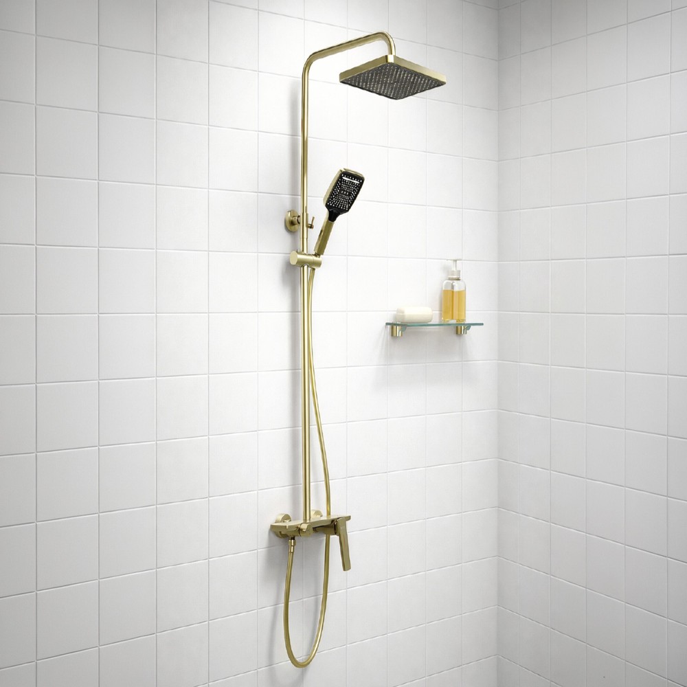 Modern Brass Shower Column