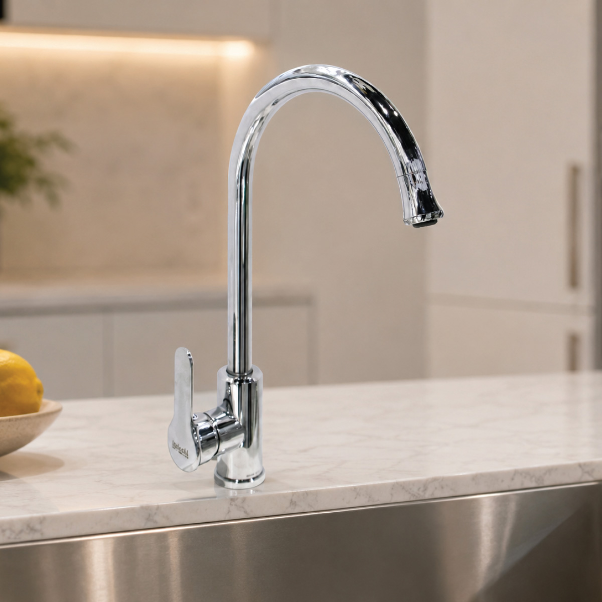 Stainless Steel Kitchen Mixer with Hose