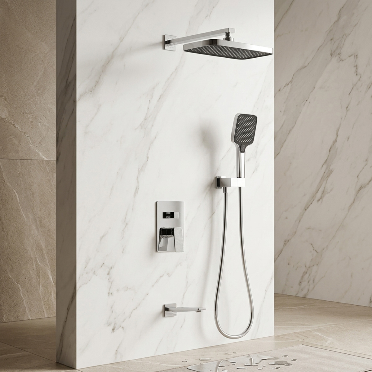 Concealed Shower Column