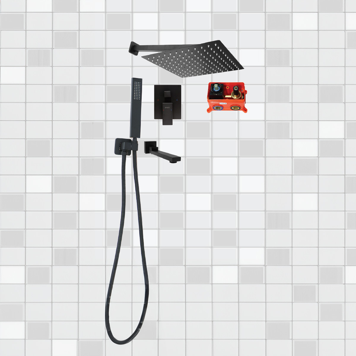 Concealed Shower Column