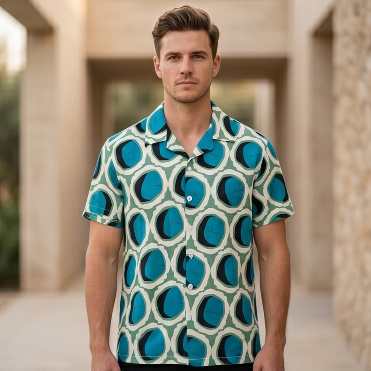 Men Printed Casual Shirt