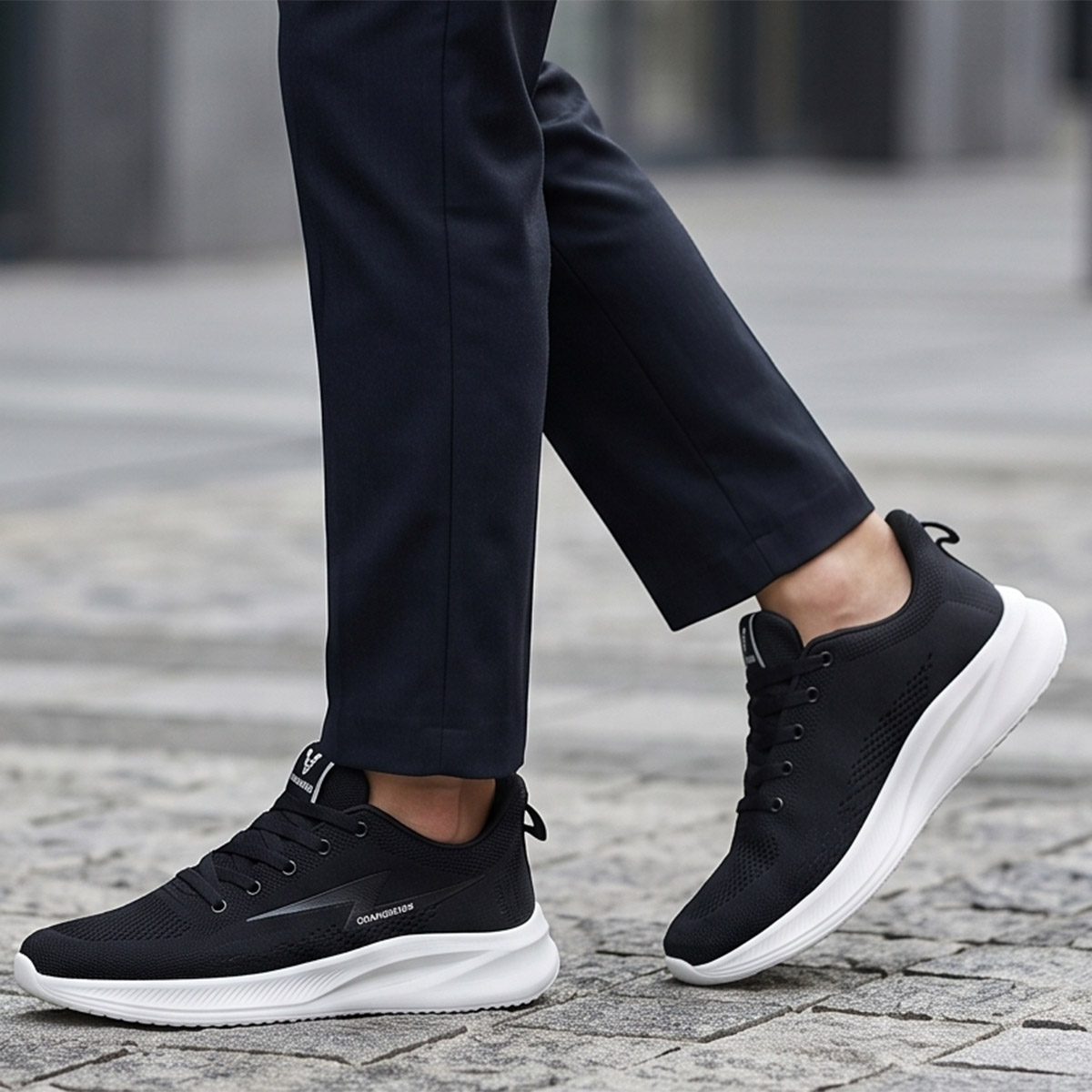 Men Sports Shoes with Lace