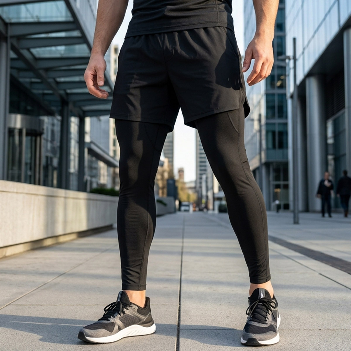 Men Track Pant Open