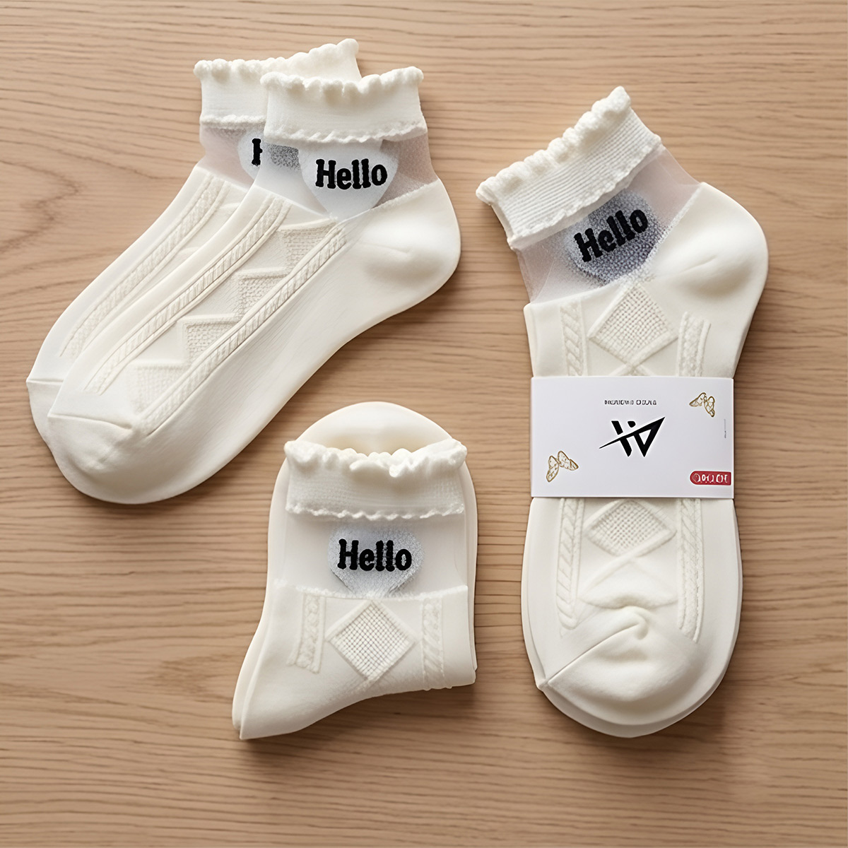 Ladies Socks 5 Piece