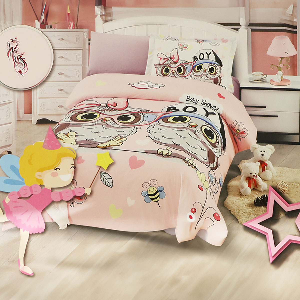 Kids Comforter Set 4 Piece