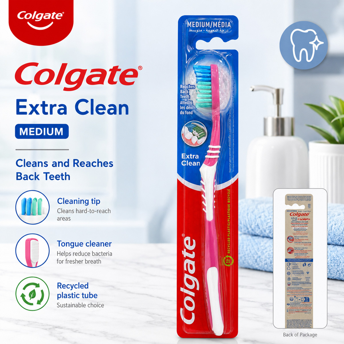 Colgate Extra Clean Toothbrush