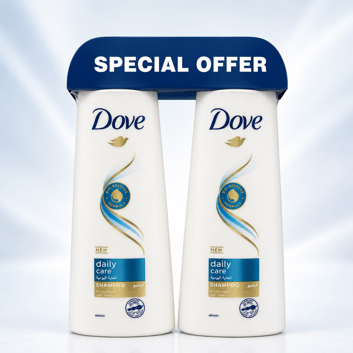 Dove Daily Care Shampoo 350ml