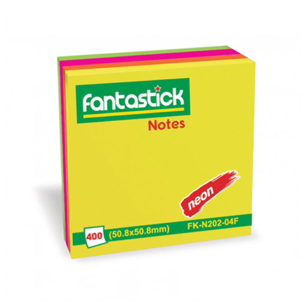 Fantastick Sticky Notes 4x4 Inch