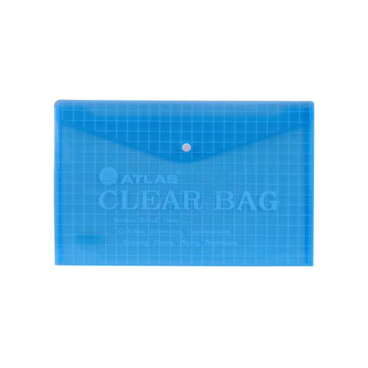 Document Bag Blue Free Size