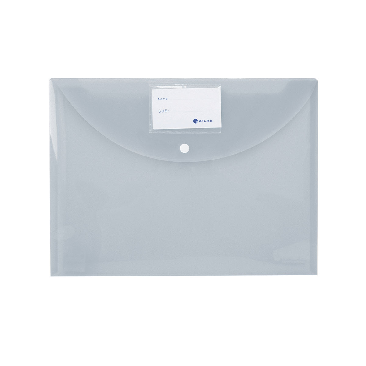 Document Bag with Card & Button Green Free Size
