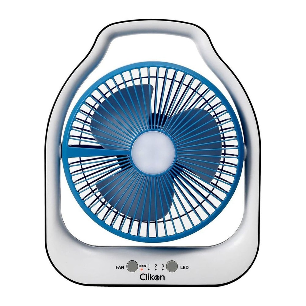 Clikon Rechargeable Fan 8 Inch
