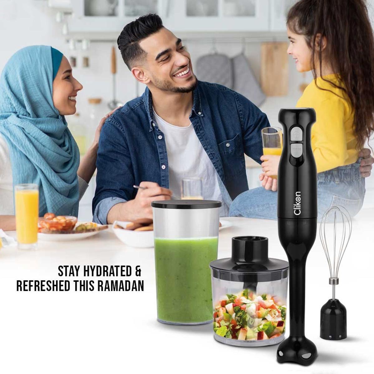 Clikon Hand Blender Set 250W
