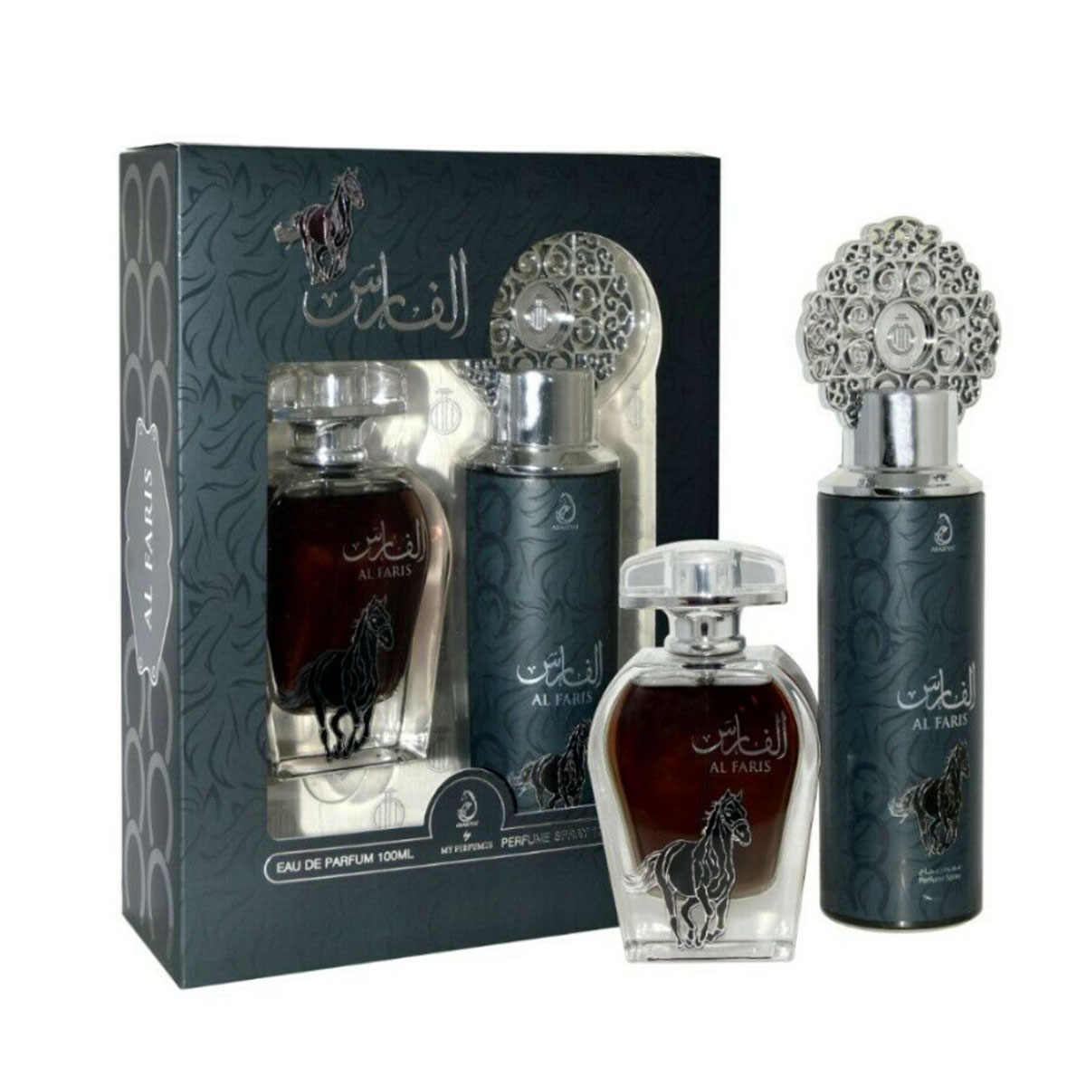 Arabiyat Al Faris Eau De Parfum with Deodorant