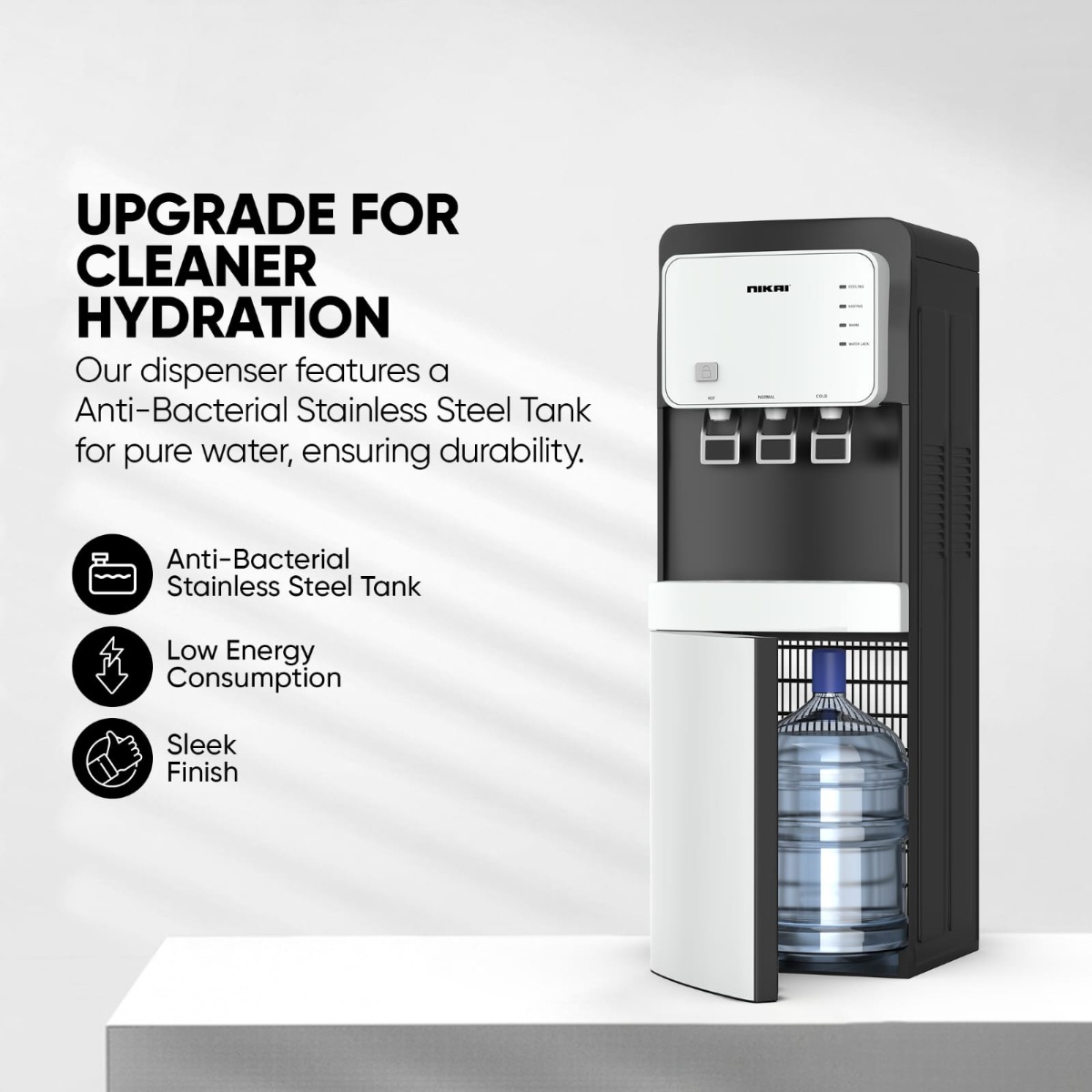 Nikai Water Dispenser Bottom Loading