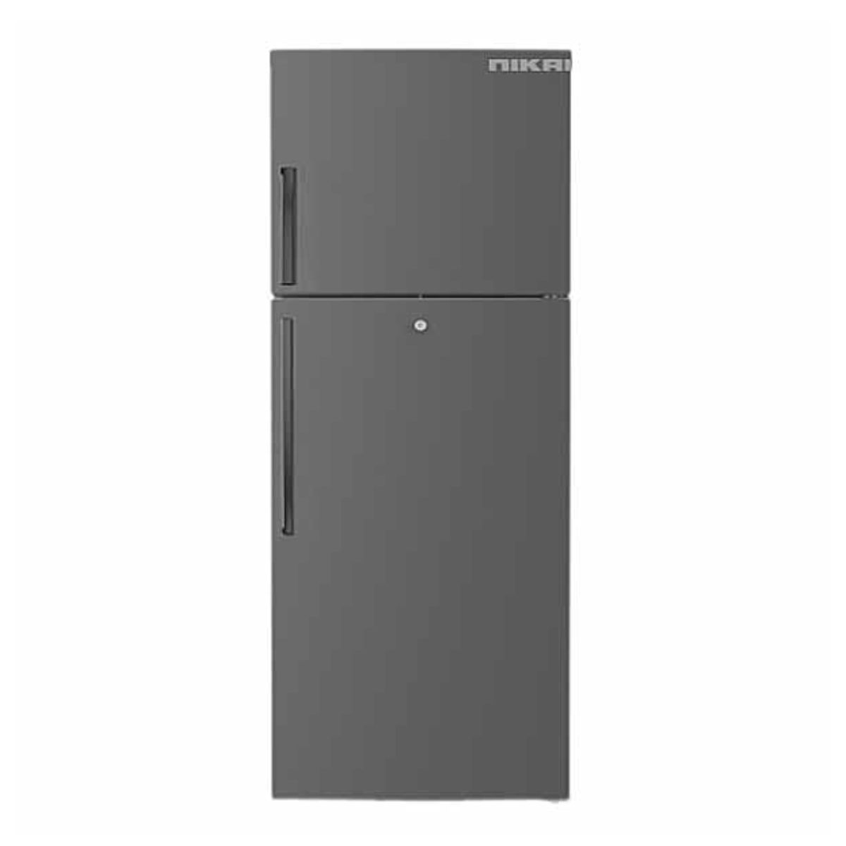 Nikai Grey No Frost Double Door Refrigerator 410L