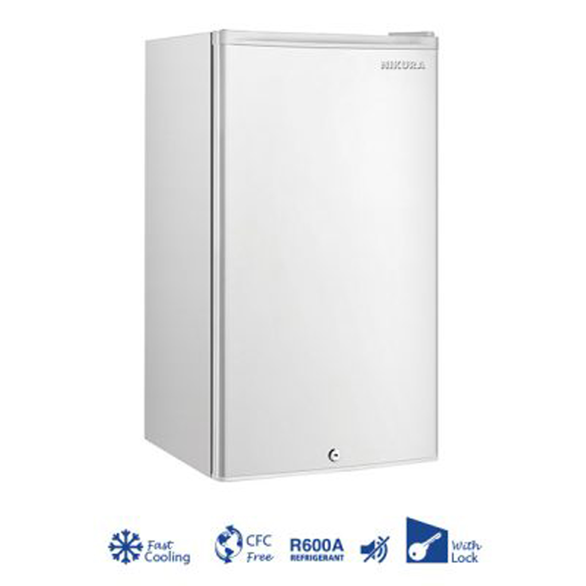 Nikura Single Door Refrigerator 98L