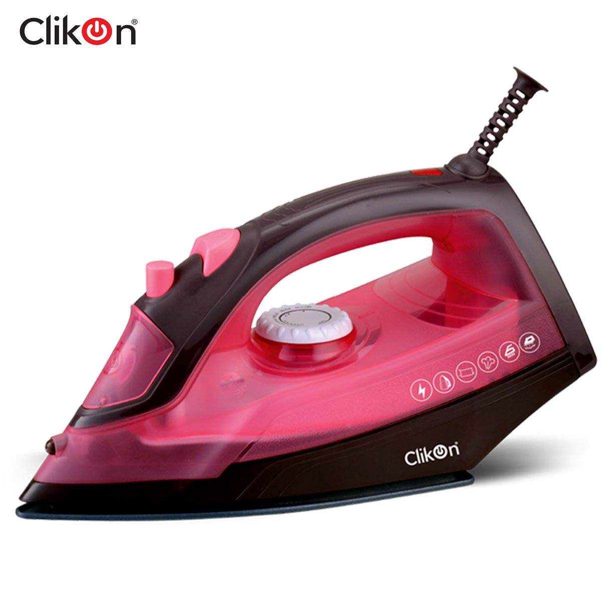 Clikon Steam Iron 1100-1300W