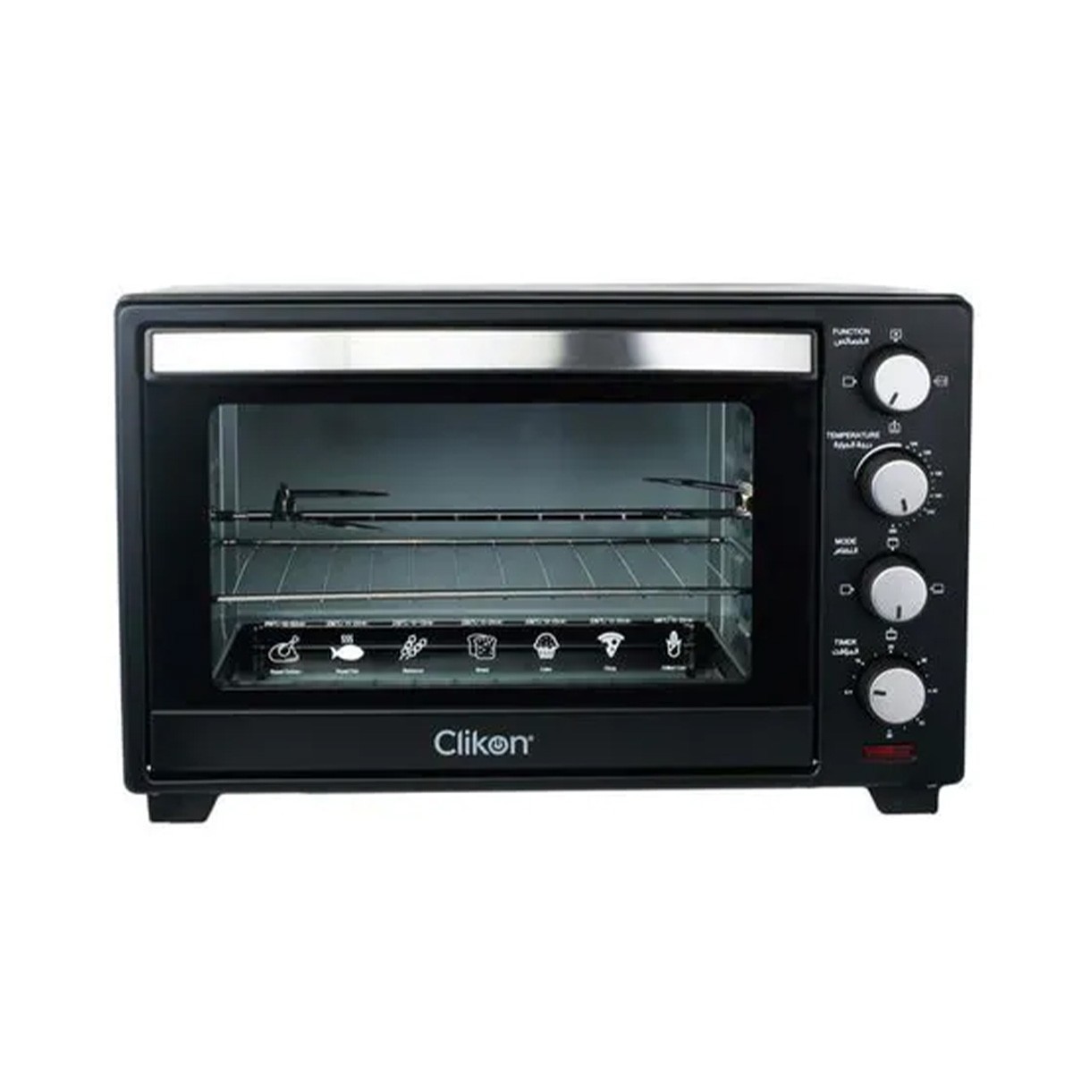 Clikon Toaster Oven with Rotisserie 30L