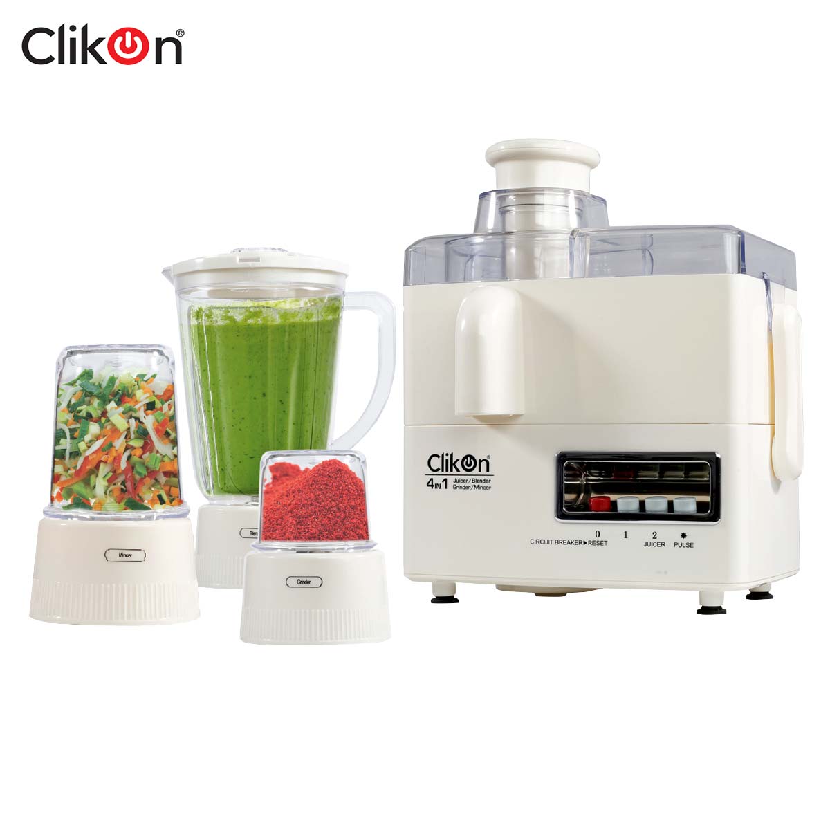 4 In 1 Juicer Blender 500W-CS1502