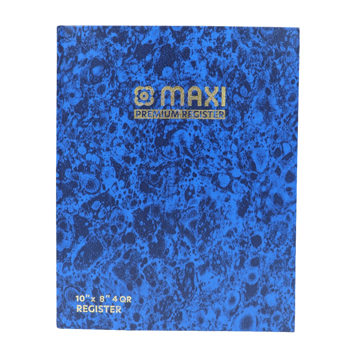 Maxi Register Book 10x8 4 QR