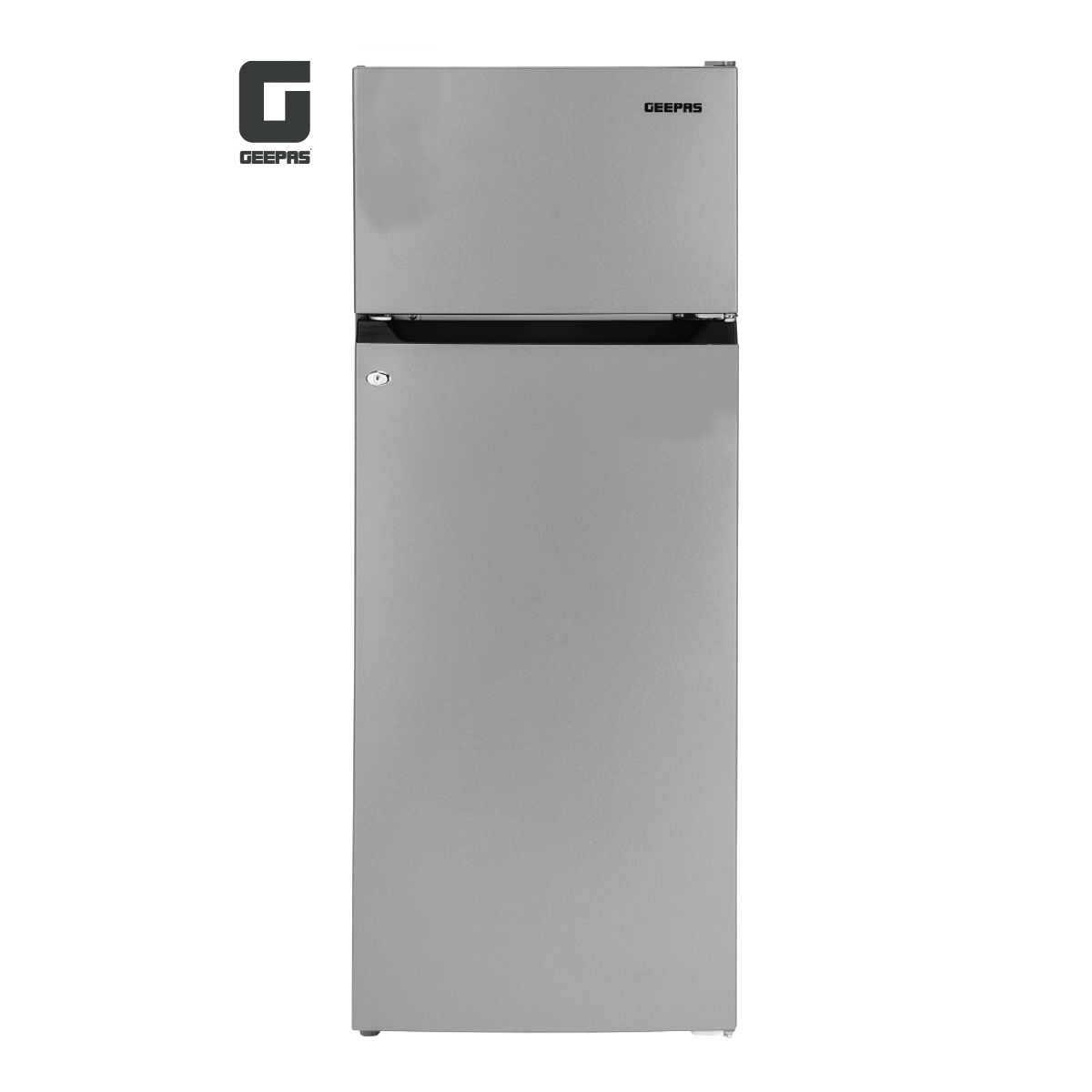 Geepas Double Door Refrigerator 240L