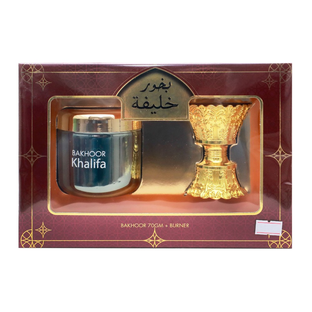 Khalifa Bakhoor with Burner