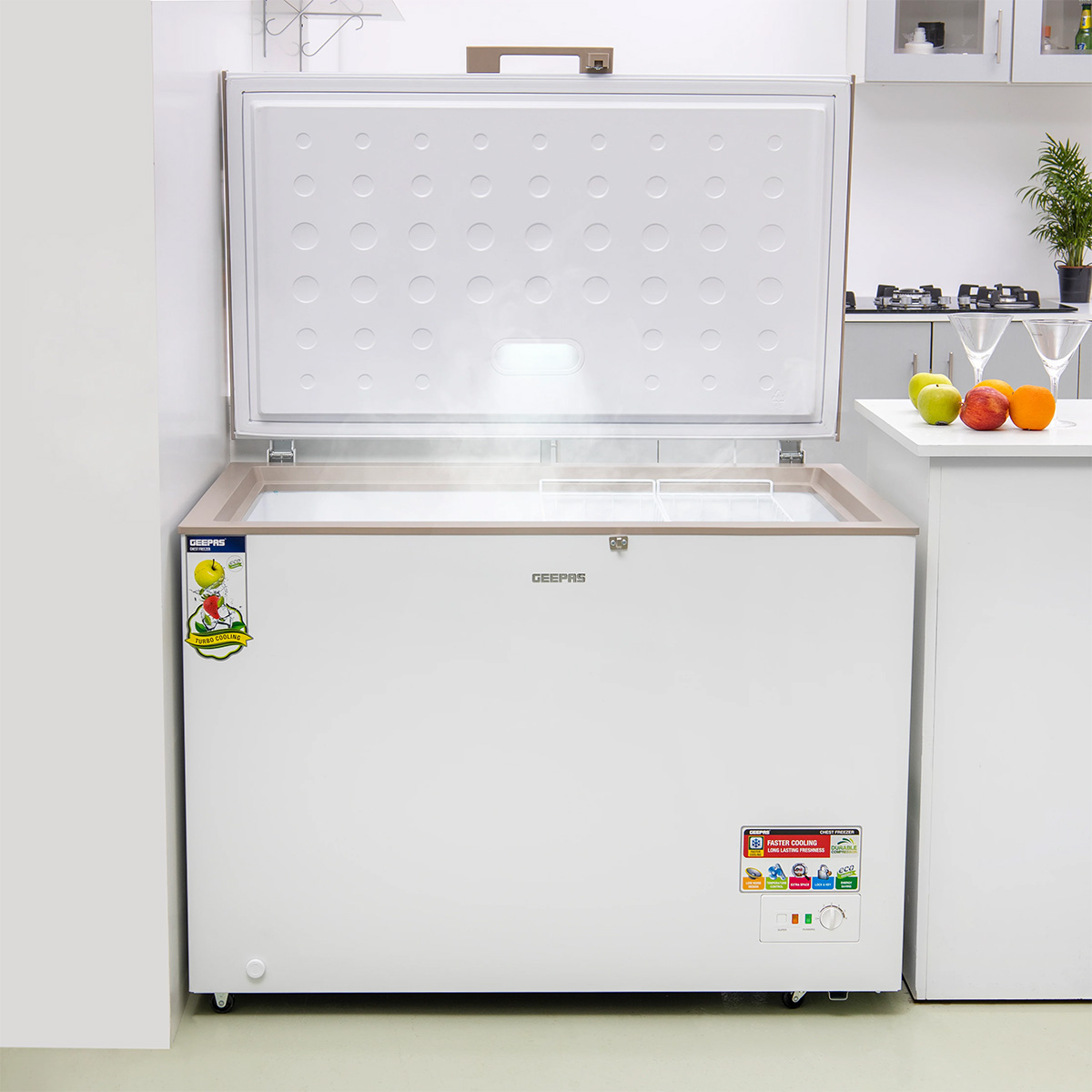 Geepas Chest Freezer 350L