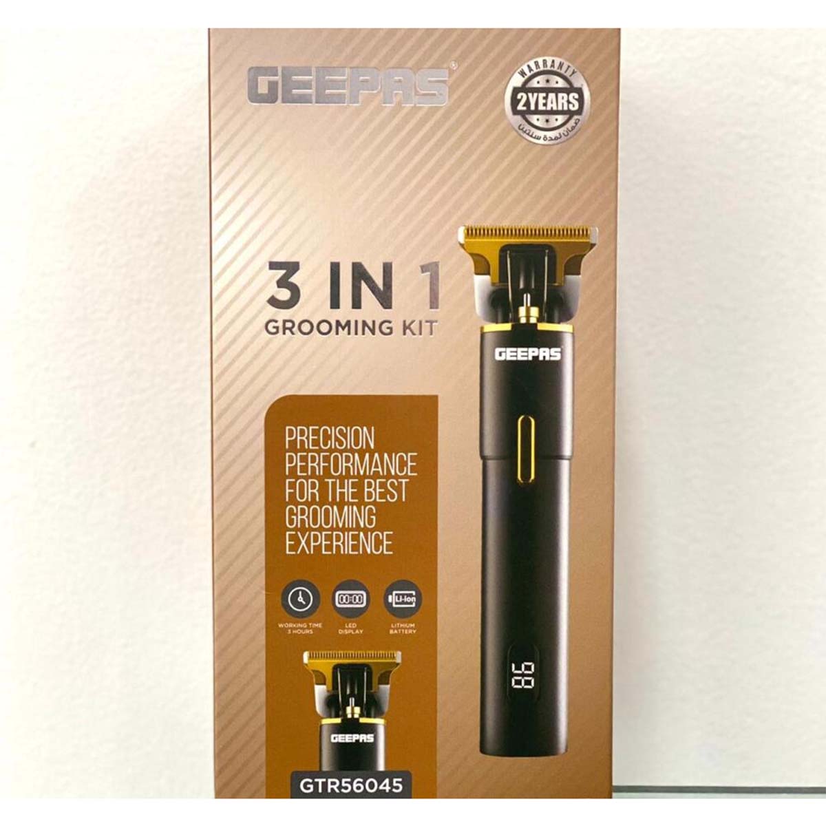 Geepas Grooming Set 3-in-1
