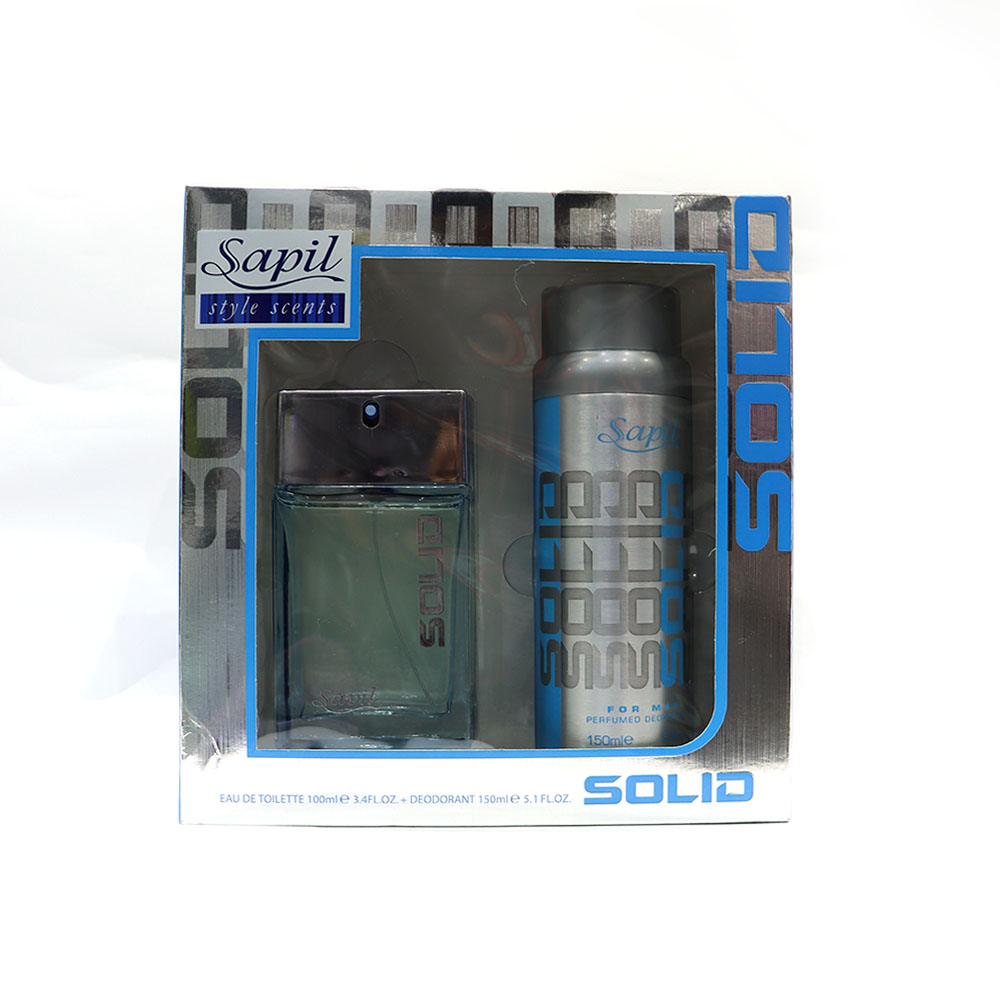 Solid Eau De Toilette 100ml with Deodorant 150ml