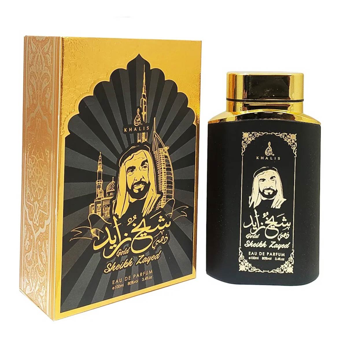 Sheikh Zayed Gold Khalis Eau De Parfum 100ml