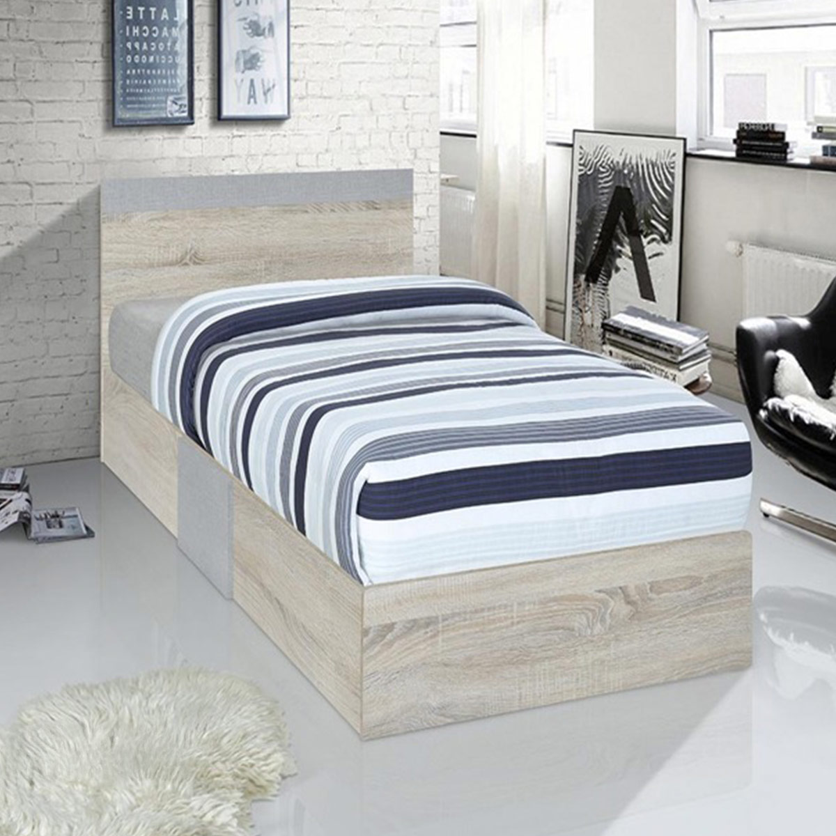Single Bed 150x200cm