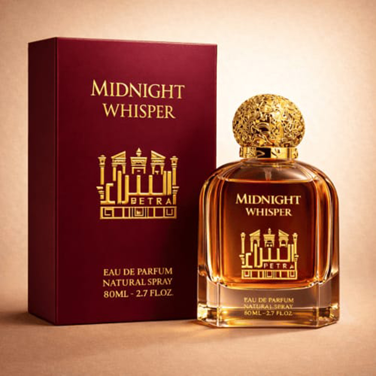 Al Petra Midnight Whisper Perfume 80ml