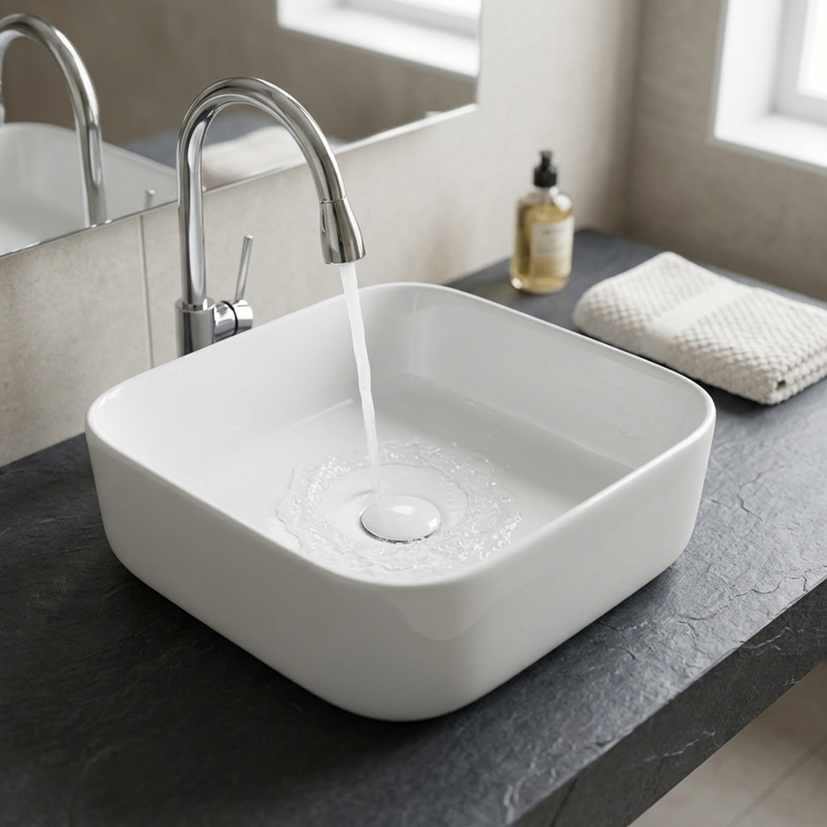 Compact Table Top Basin