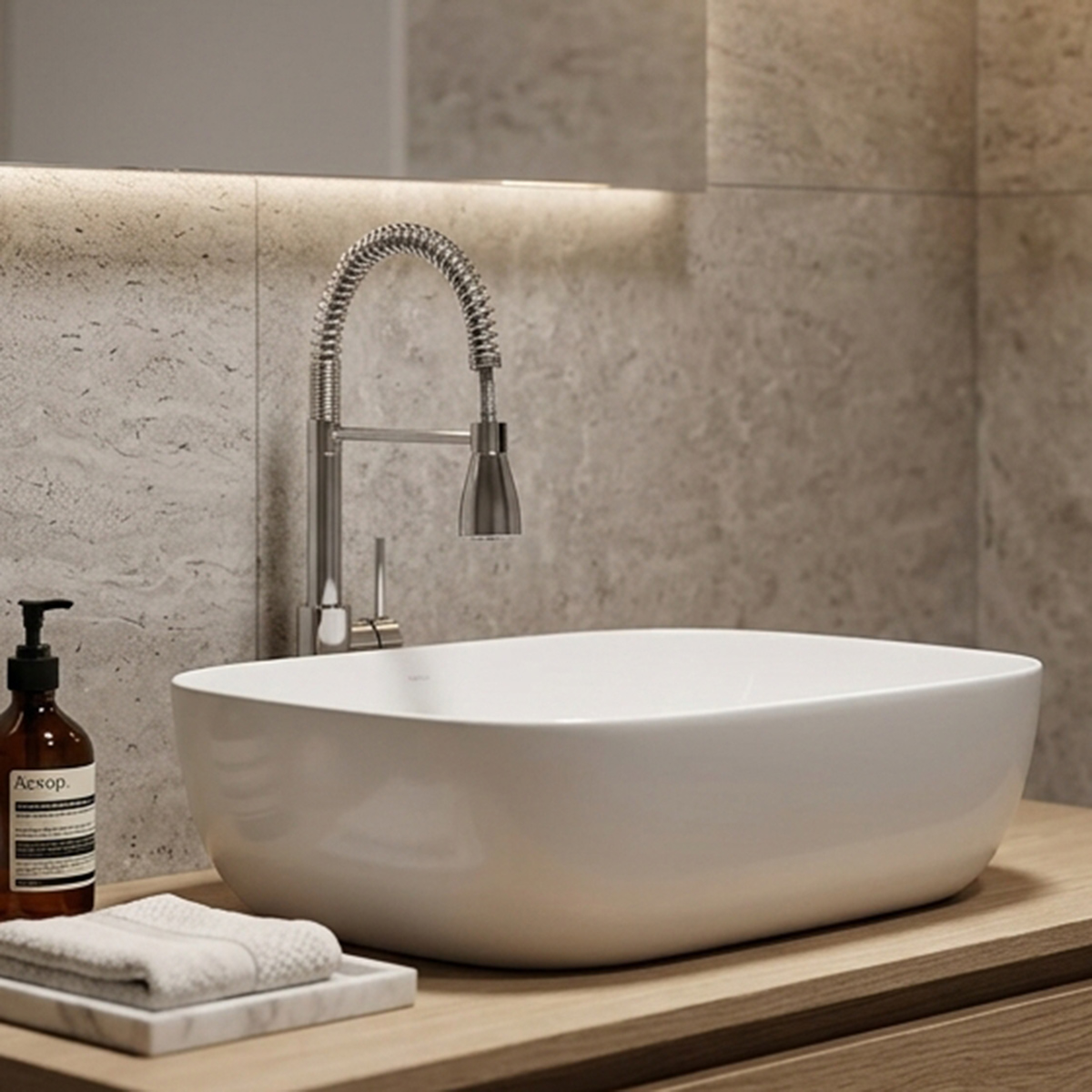 Crystal Table Top Basin