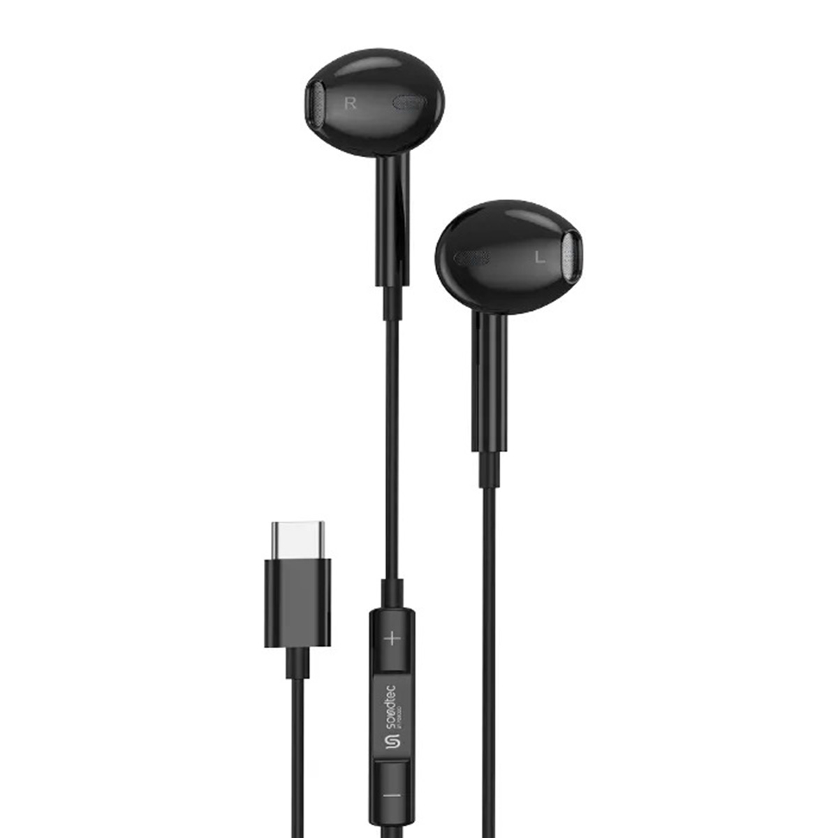 Porodo Type-C Stereo Earphones
