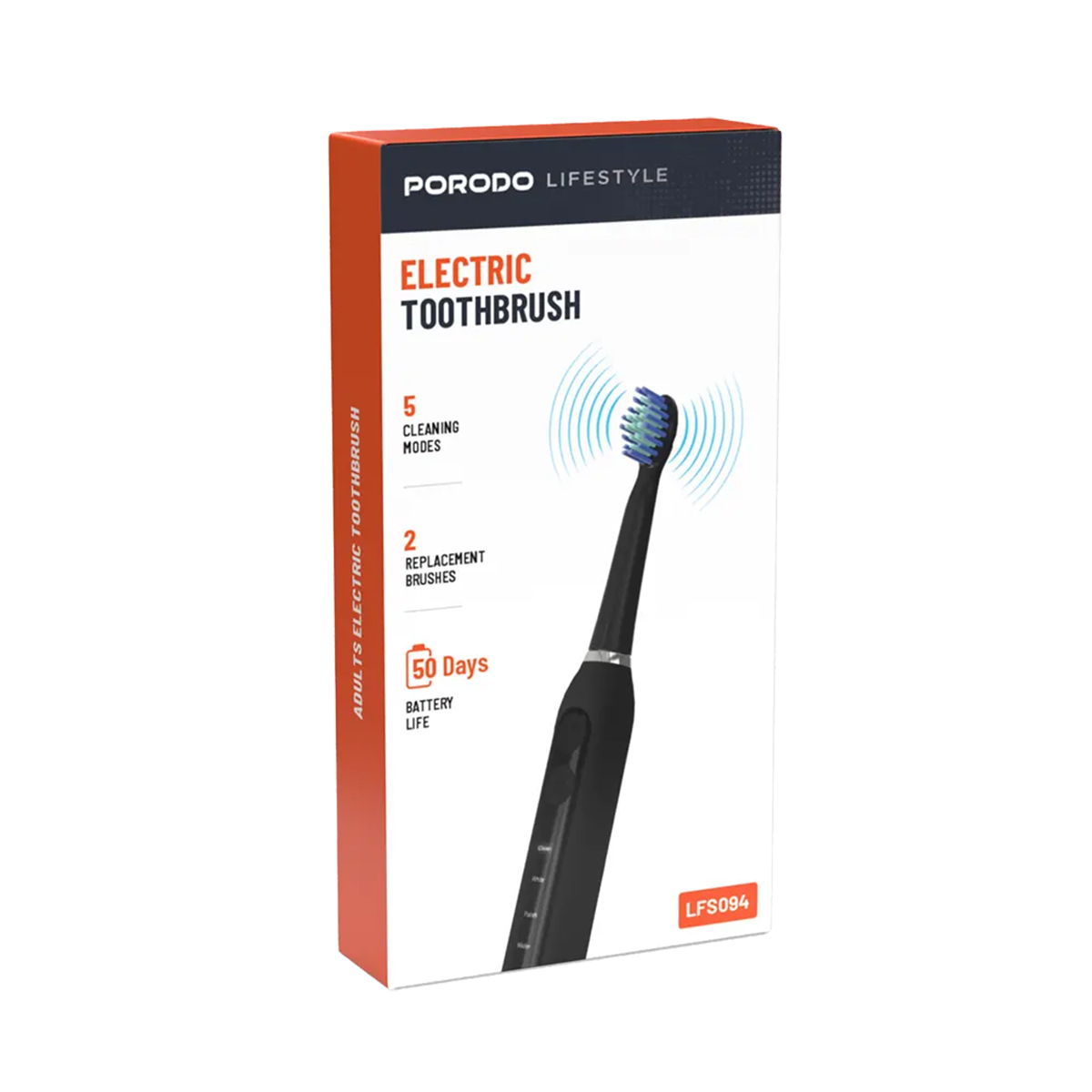 Porodo Electric Toothbrush White
