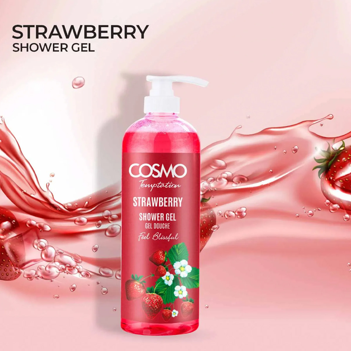 Cosmo Shower Gel Assorted 1000ml