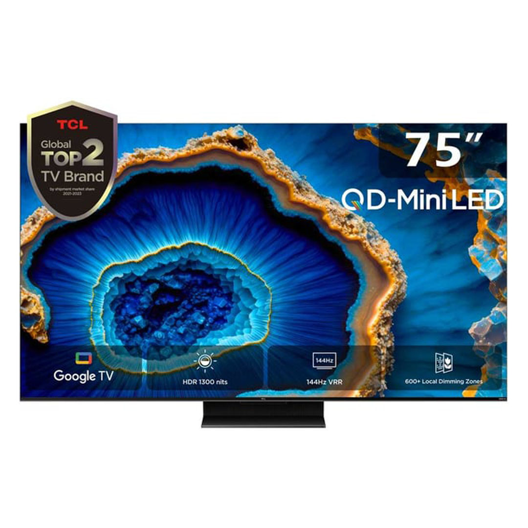 TCL 75 Inch 4K QD-Mini LED Google TV 120Hz