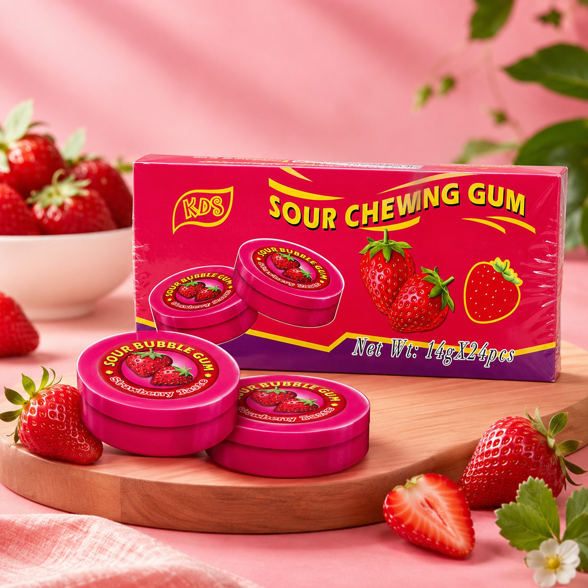 Sour Chewing Gum