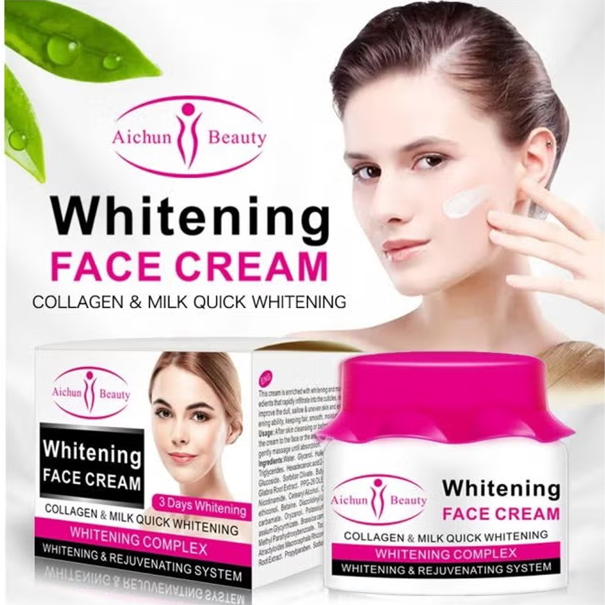 A.B Face and Body Whitening Cream 80ml