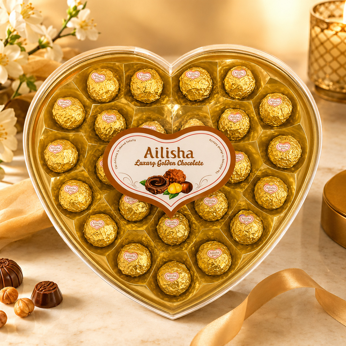 Heart Chocolate 300g