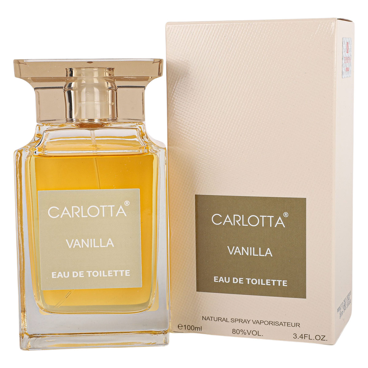 Carlotta Vanilla Eau De Toilette for Women 100ml