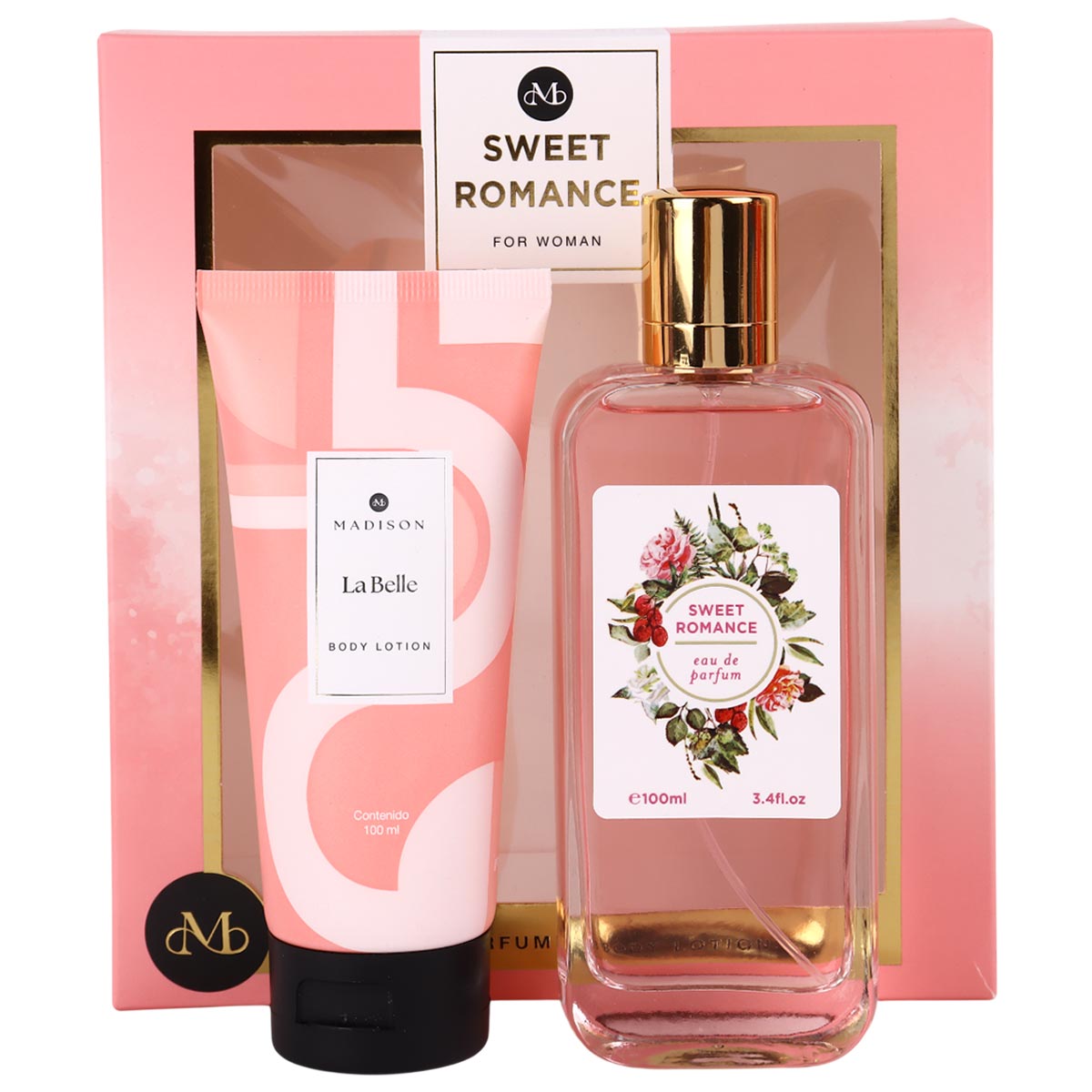 Madison Sweet Romance Women's Gift Set 100ml