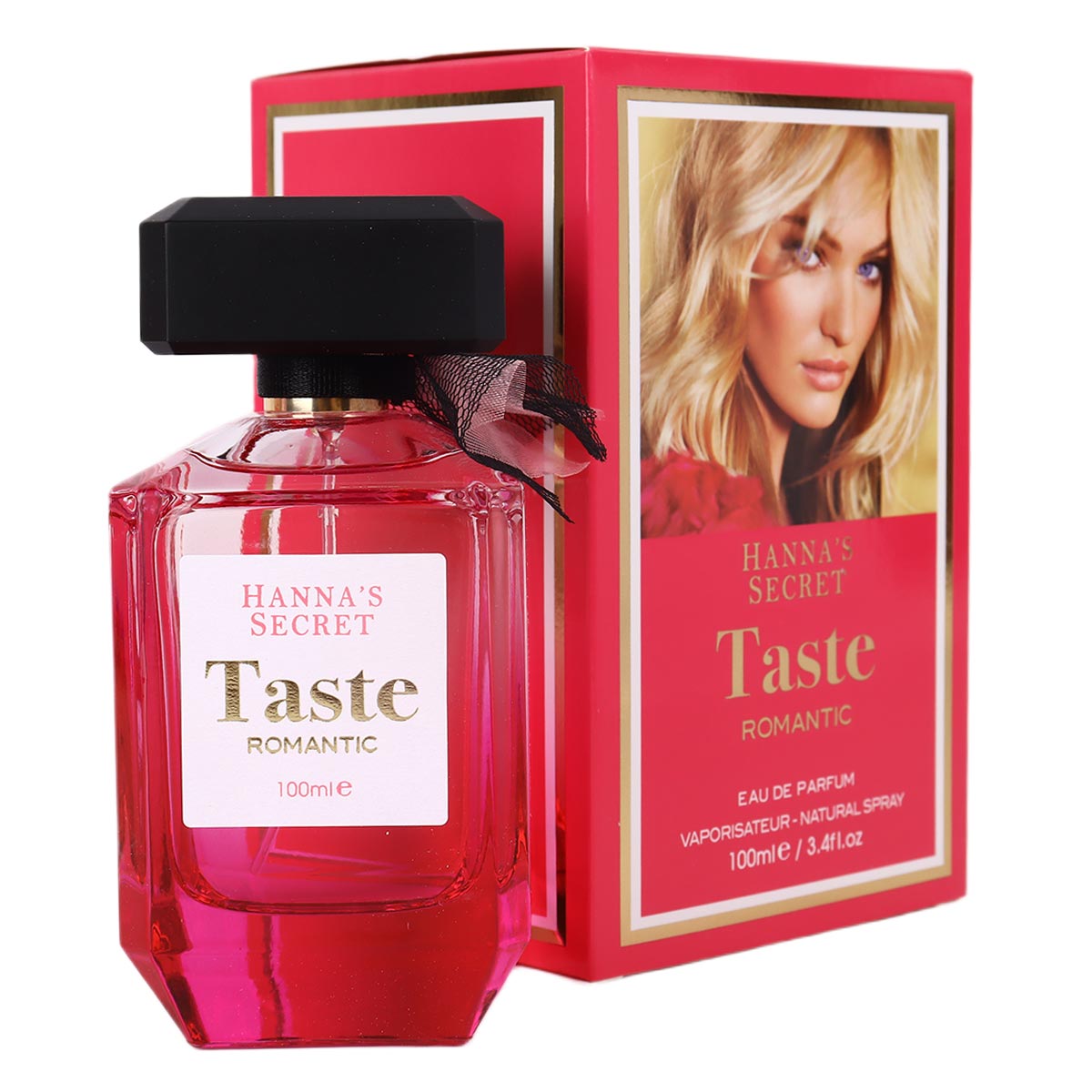 Hannas Secret Taste Romantic Eau De Parfum for Women 100ml