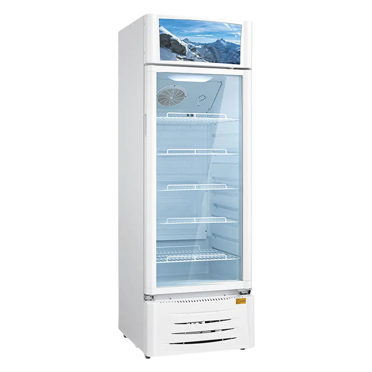 Midea 360 Degree Showcase Chiller 216L HS-281S