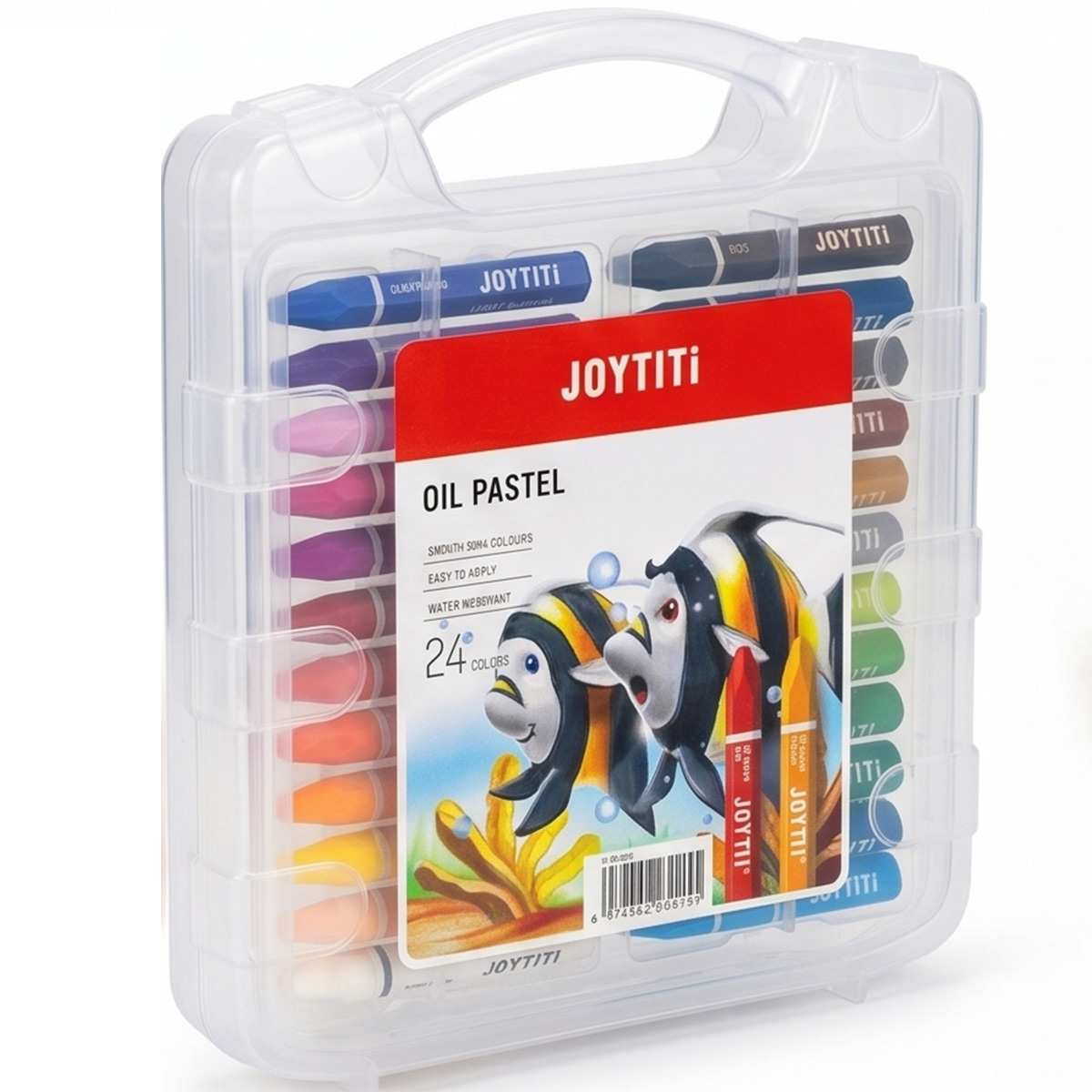 Titi Oil Pastel 24 Color PP Case