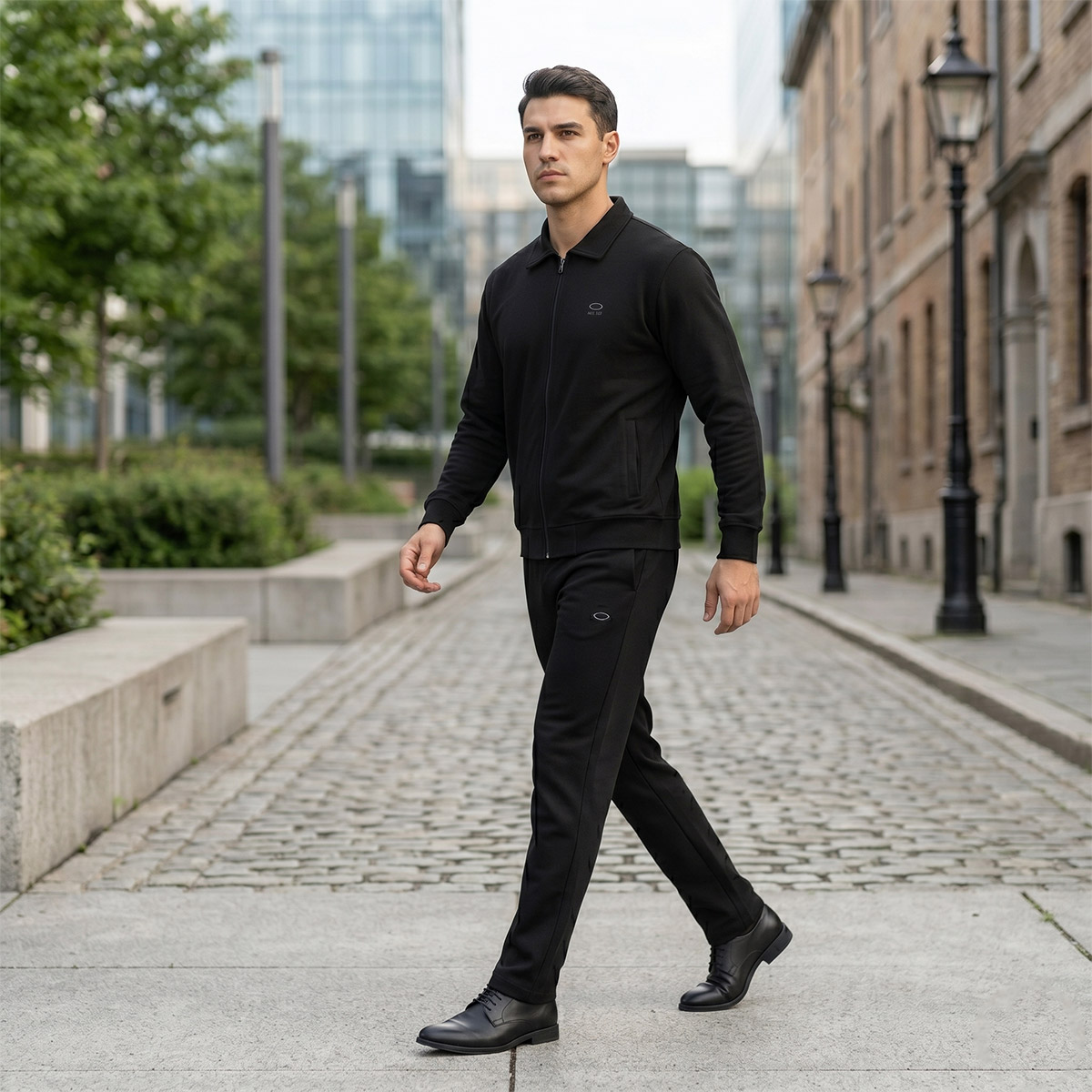 Men Plus Size Track Suit