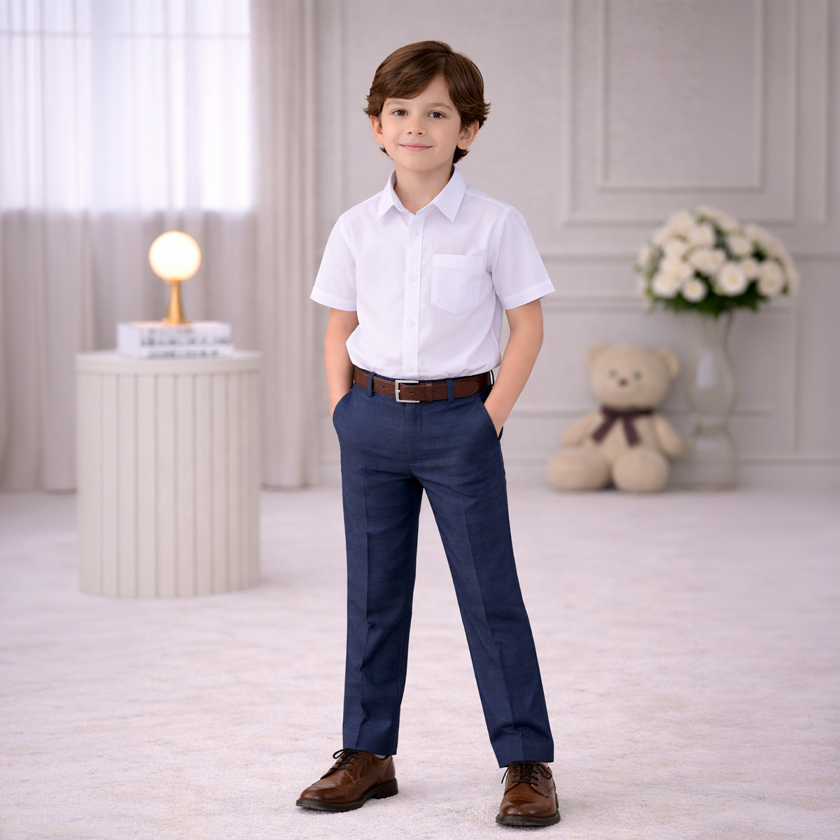 Boys Formal Pant Mix Color